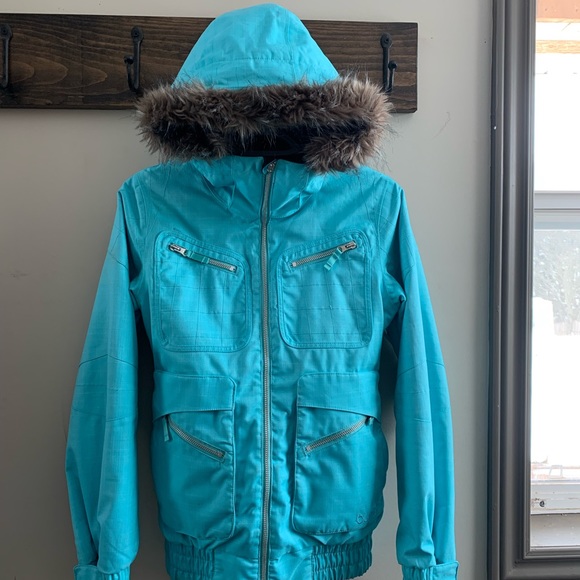 Bright Blue Burton Jacket - Picture 1 of 5